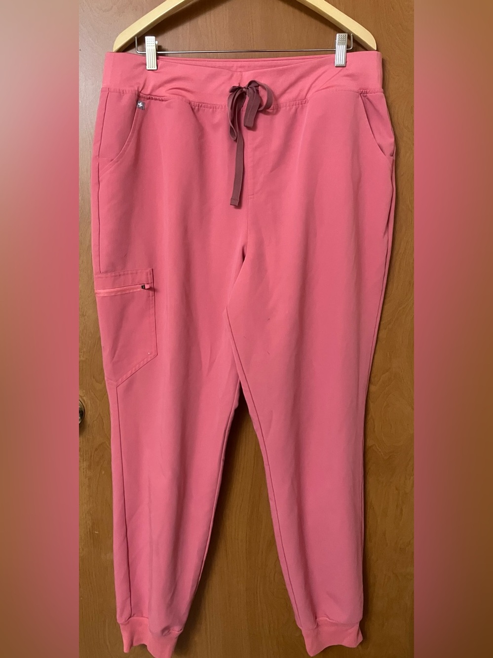 FIGS Technical Collection Women's Pink Zamora Jogger Scrub Pants Size XXLT